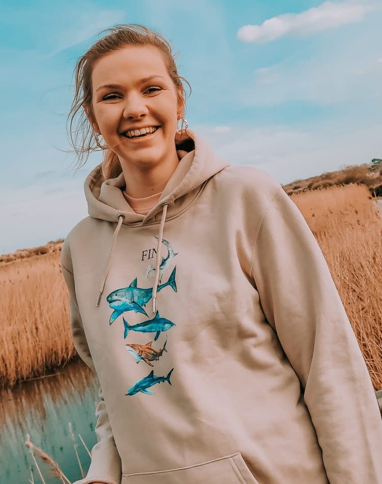 Shark Hoodie | Pigments by Liv